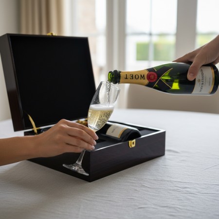 Moët & Chandon Champagne And Flutes Gift Set